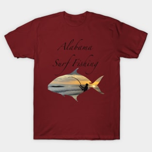 Alabama surf fishing T-Shirt